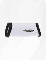 Neoprene Chin Strap Cover for Ultimate Comfort and Protection (White)