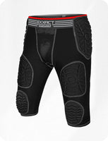 Combat 7 Pads Men's Football Girdle with Cup Pocket (Adult)