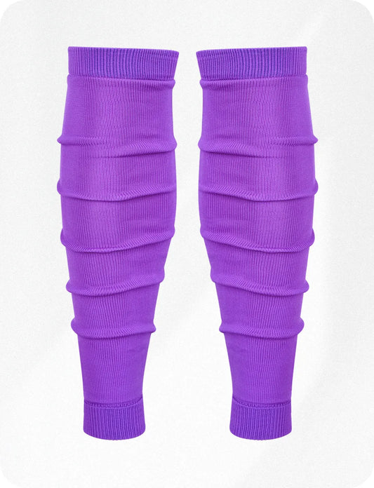 Football Leg Sleeves Men's & Boys (1 Pair) Purple