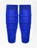 Football Leg Sleeves Men's & Boys (1 Pair) Royal Blue