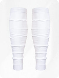 Football Leg Sleeves Men's & Boys (1 Pair) White