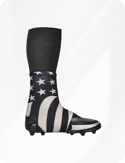 Spats Cleat Men & Boys Football Covers V (Gold Flag)
