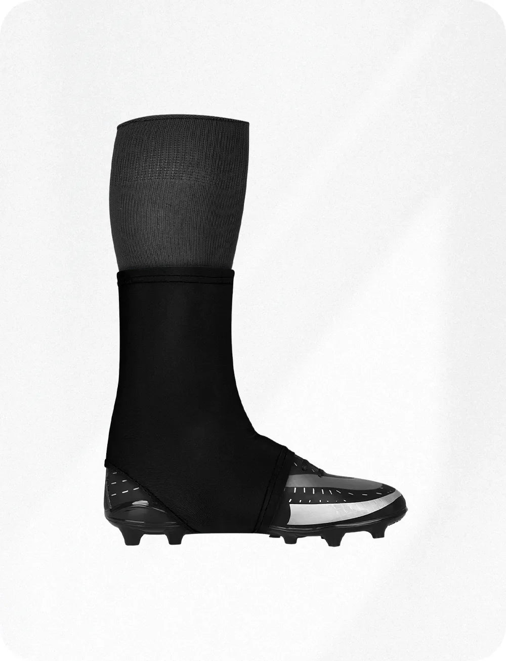 Spats Cleat Men & Boys Football Covers (Black)