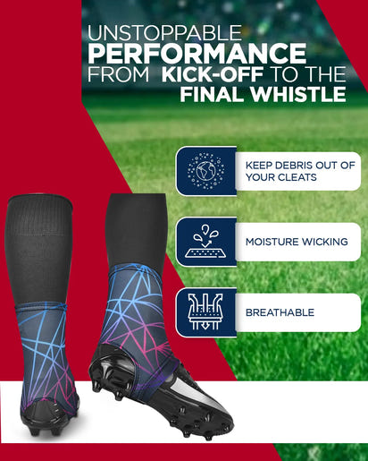 Spats Cleat Men & Boys Football Covers (Lazer)