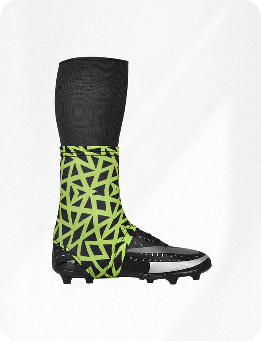 Spats Cleat Men & Boys Football Covers (Neno Green)
