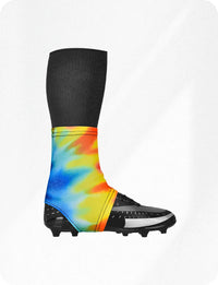 Spats Cleat Men & Boys Football Covers (Rainbow)