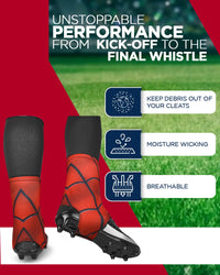 Spats Cleat Men & Boys Football Covers (Spider)