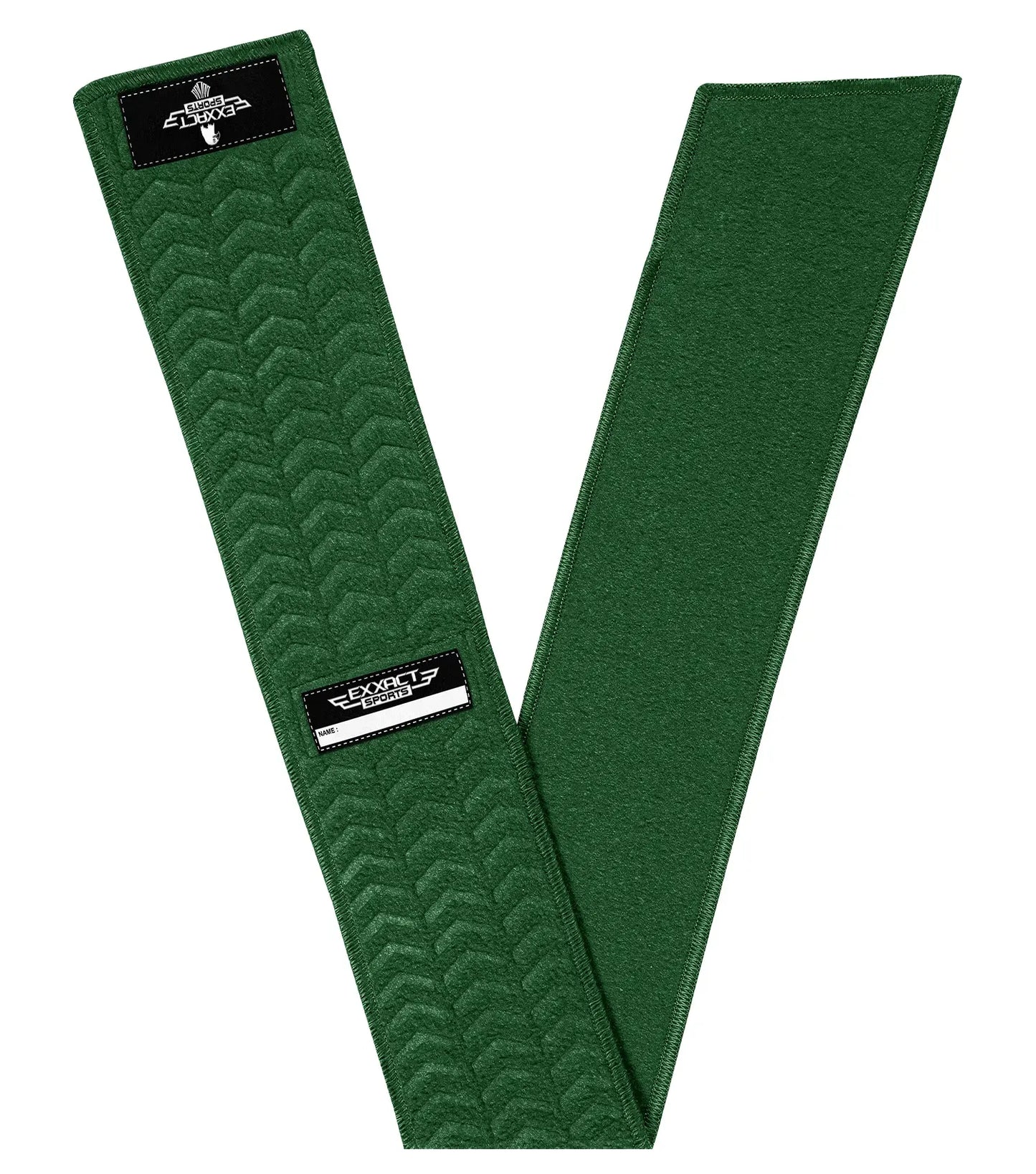 Streamer Football Towel with Hook & Loop Fastener (Dark Green)