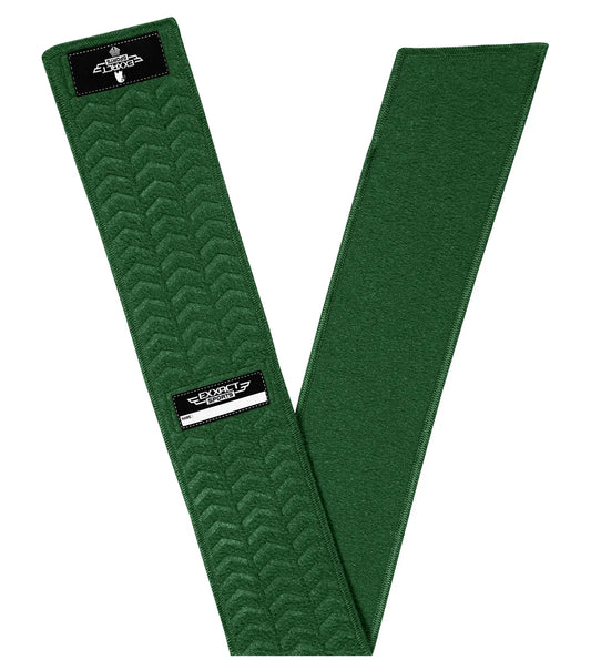 Streamer Football Towel with Hook & Loop Fastener (Dark Green)