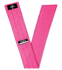 Streamer Football Towel with Hook & Loop Fastener (Pink)