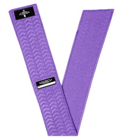 Streamer Football Towel with Hook & Loop Fastener (Purple)
