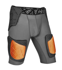 Men's Gladiator 5-Pad Football Girdle with Cup Pocket