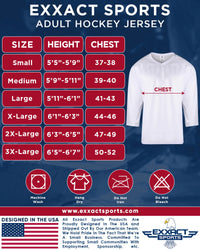 Men's Green Hockey Practice Jerseys (Adult)