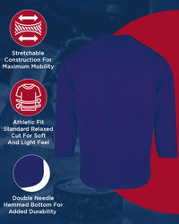 Men's Navy Hockey Practice Jerseys (Adult)