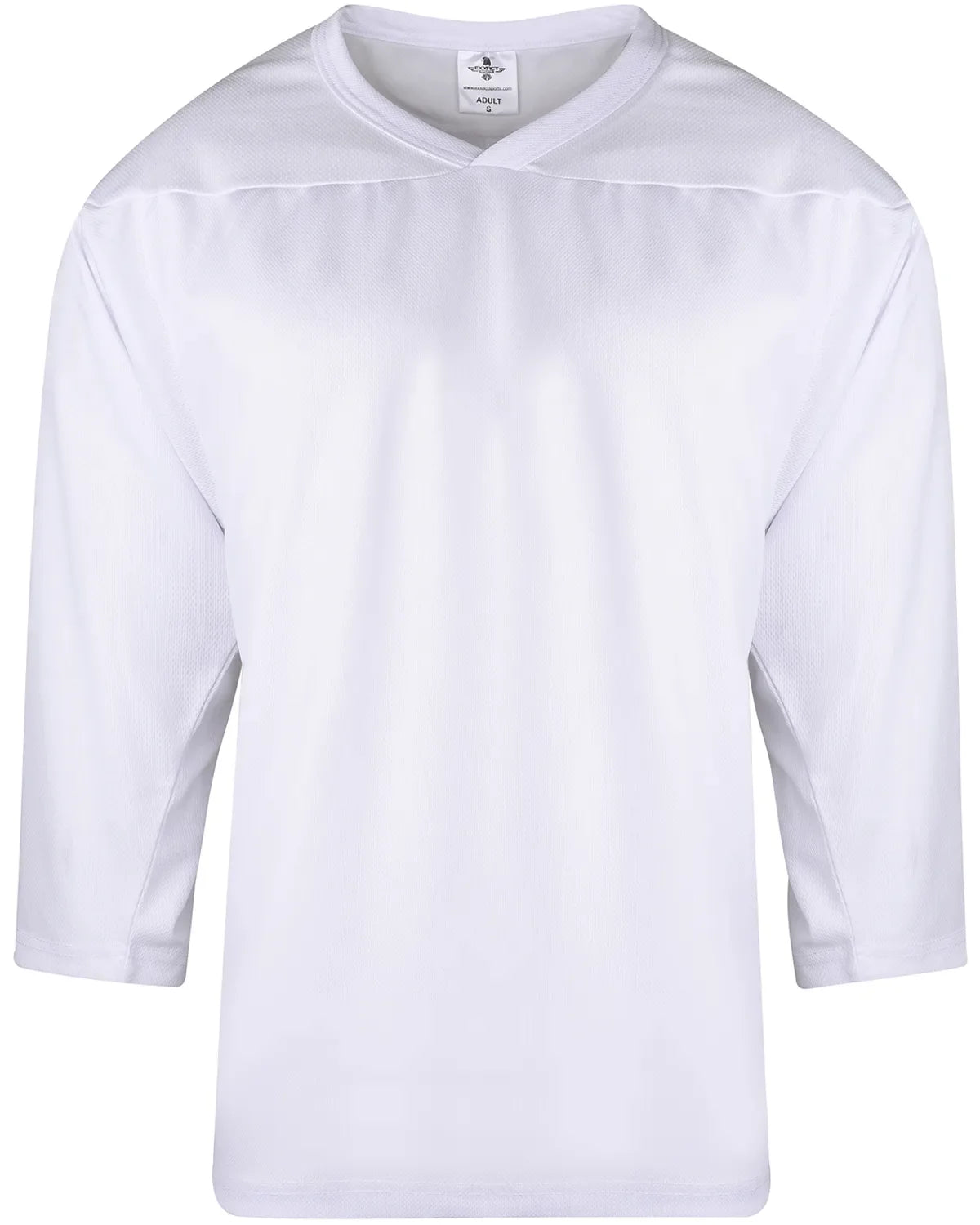 Boys White Hockey Practice Jersey (Youth)
