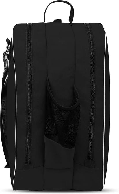 Black Ice Skate Bag with Adjustable Shoulder Strap