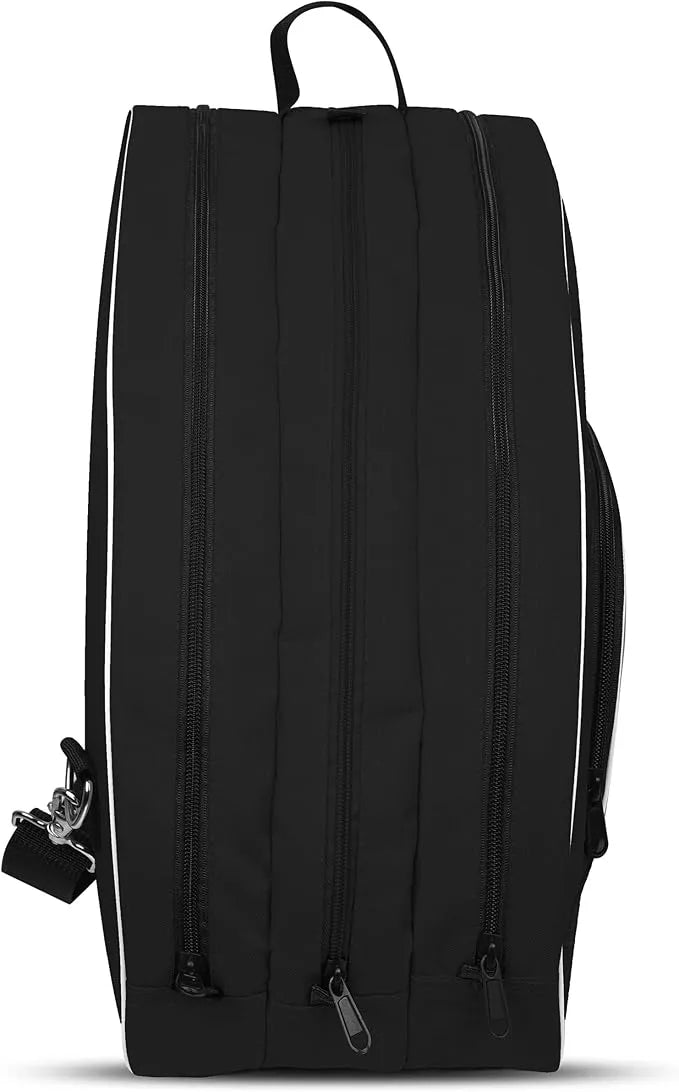 Black Ice Skate Bag with Adjustable Shoulder Strap