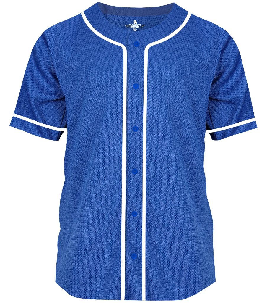 Custom Baseball Jersey for Men and Women Full Button Down