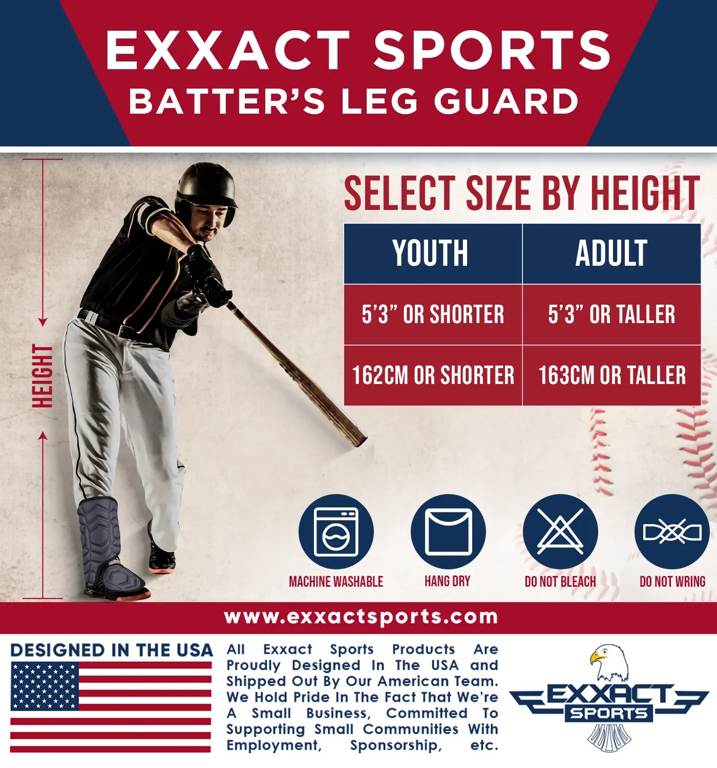 Baseball Batter's Leg Guard with Adjustable Straps (Dark Gray)