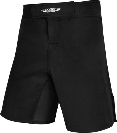 Men's Pro MMA Shorts, No-Gi BJJ Jiu Jitsu Shorts for Boxing, UFC & Cross Training (Black)