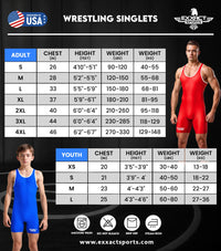 Men's Plain Green Wrestling Singlets, Powerlifting Singlet