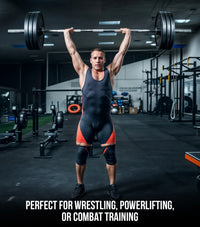 Men's Plain Maroon Wrestling Singlets, Powerlifting Singlet