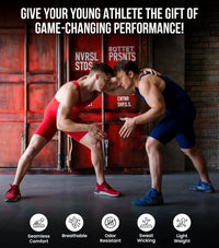 Men's Plain Navy Wrestling Singlets, Powerlifting Singlet