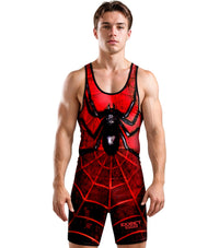 Men's Sublimated Wrestling Singlets (Spider)