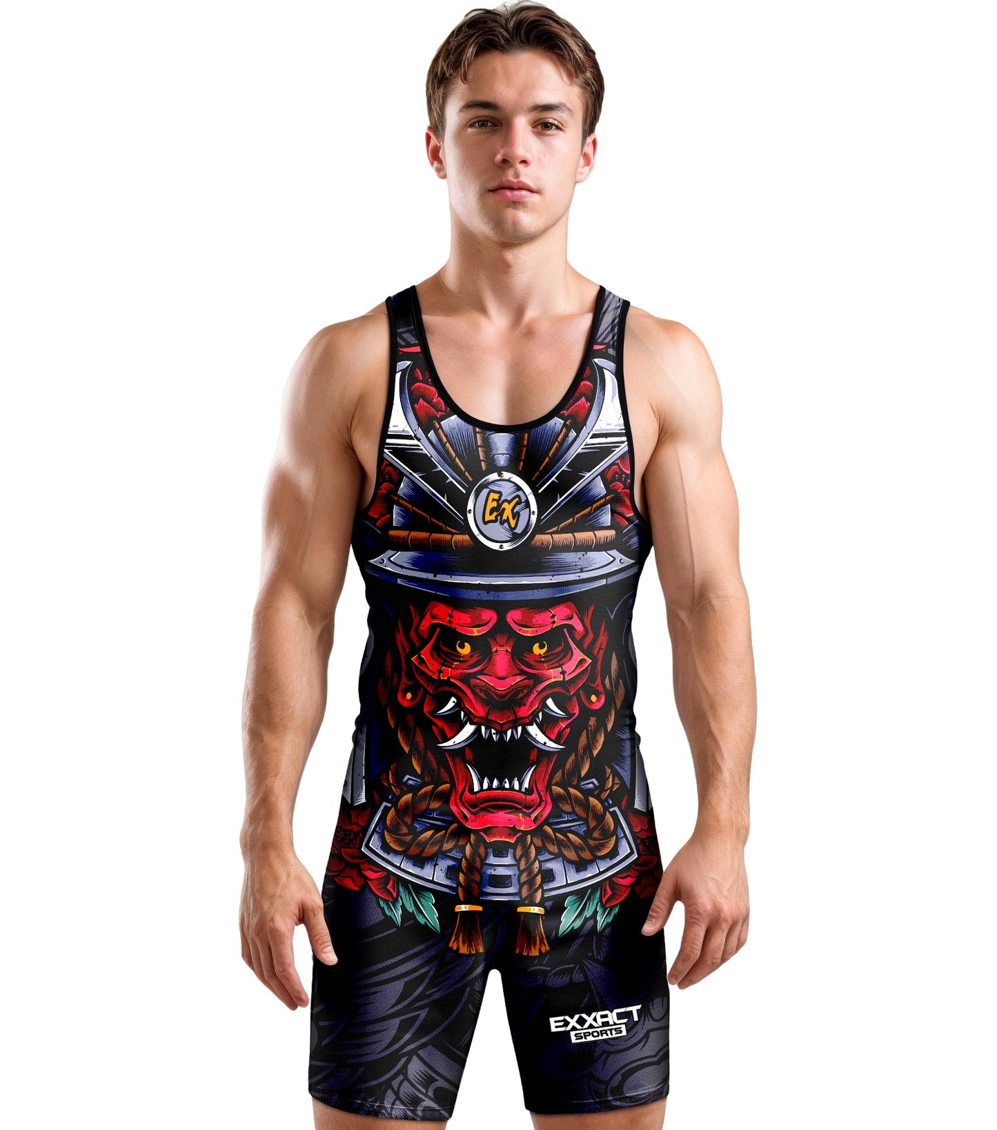 Men's Sublimated Wrestling Singlets (Samurai)