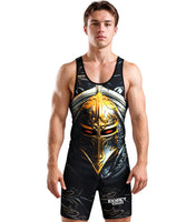 Men's Sublimated Wrestling Singlets (Spartans)