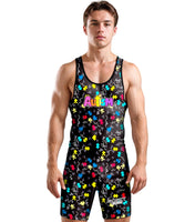 Men's Sublimated Wrestling Singlets (Autism)