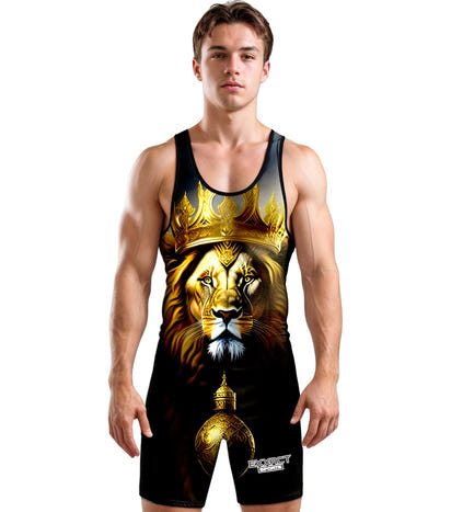 Men's Sublimated Wrestling Singlets (Lion)