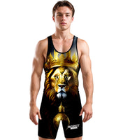 Men's Sublimated Wrestling Singlets (Lion)