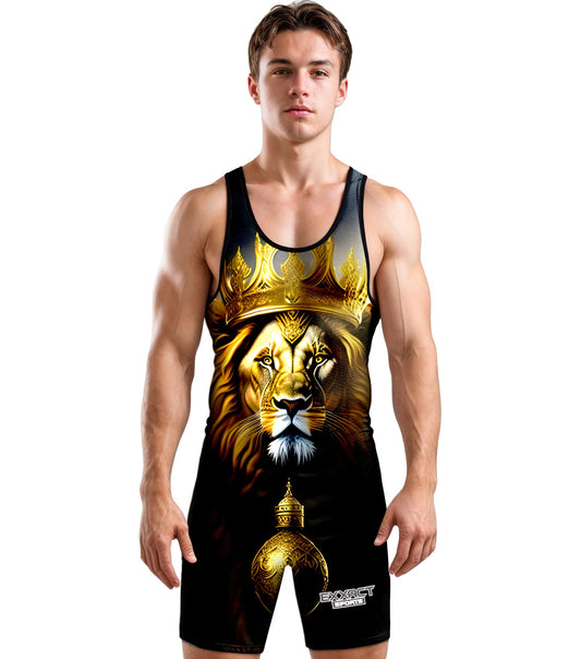 Men's Sublimated Wrestling Singlets (Lion)