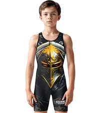 Boys Youth Sublimated Wrestling Singlets (Spartans)