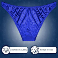 Men's V-Cut Bodybuilding Competition Posing Trunks (Royal Blue)