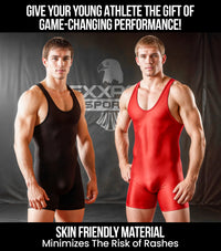 Men's Sublimated Wrestling Singlets (Burashy usa)